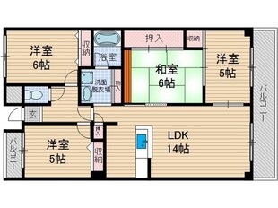 ラフィーヌの物件間取画像